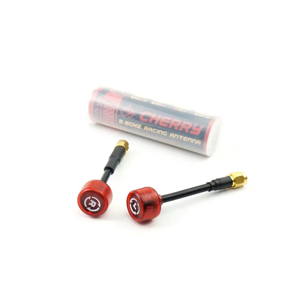RUSHFPV Cherry SMA 5.8G Antenna LHCP/RHCP VTX Video Transmitter Receiver Analog FPV HD RC Freestyle Racing Drone Toothpick