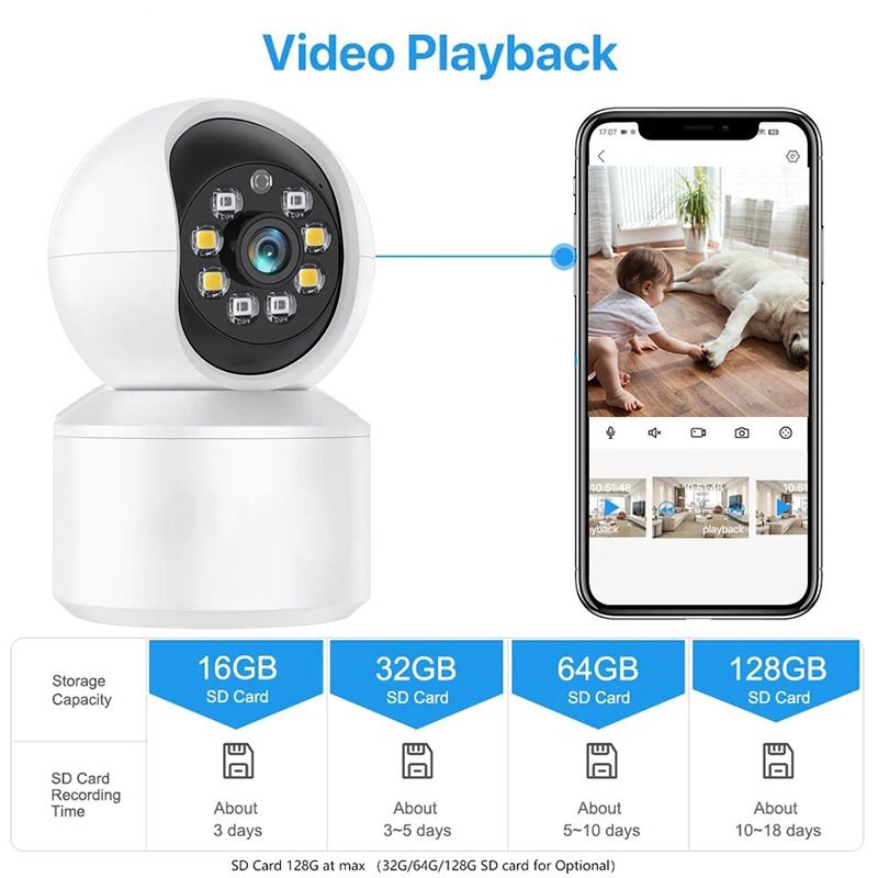 Quality 4mp 5mp Cctv Camera Hd Mini Camera For Indoor Surveillance Motion Detection Night Vision Smallest Cctv Camera