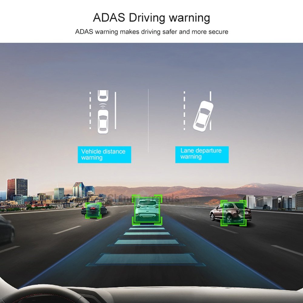 1080p car recorder video wifi mobile dvr adas dash camera forward facing adas (advance driver assistance system)