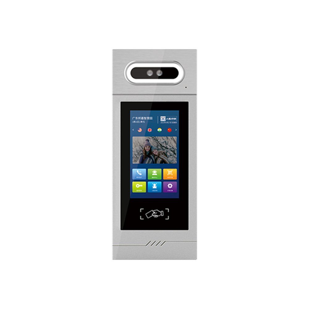 7 Inch Ip Video Intercom Indoor Station Intercom Video Door Phone System Monitor, Support Unlock, Monitoring, Dual-Way Intercom