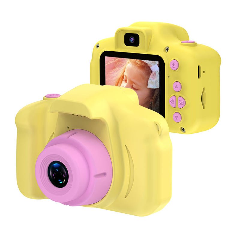 Mini cheap rechargeable digital kids camera with game toys