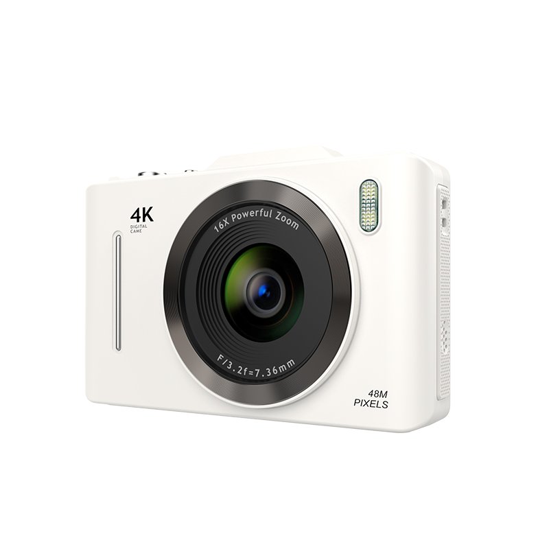48MP 16X Zoom IPS with LCD Flash light Digital Camera Video Camcorder Anti-Shake Photo for Kids Gift Portable Mini Camera