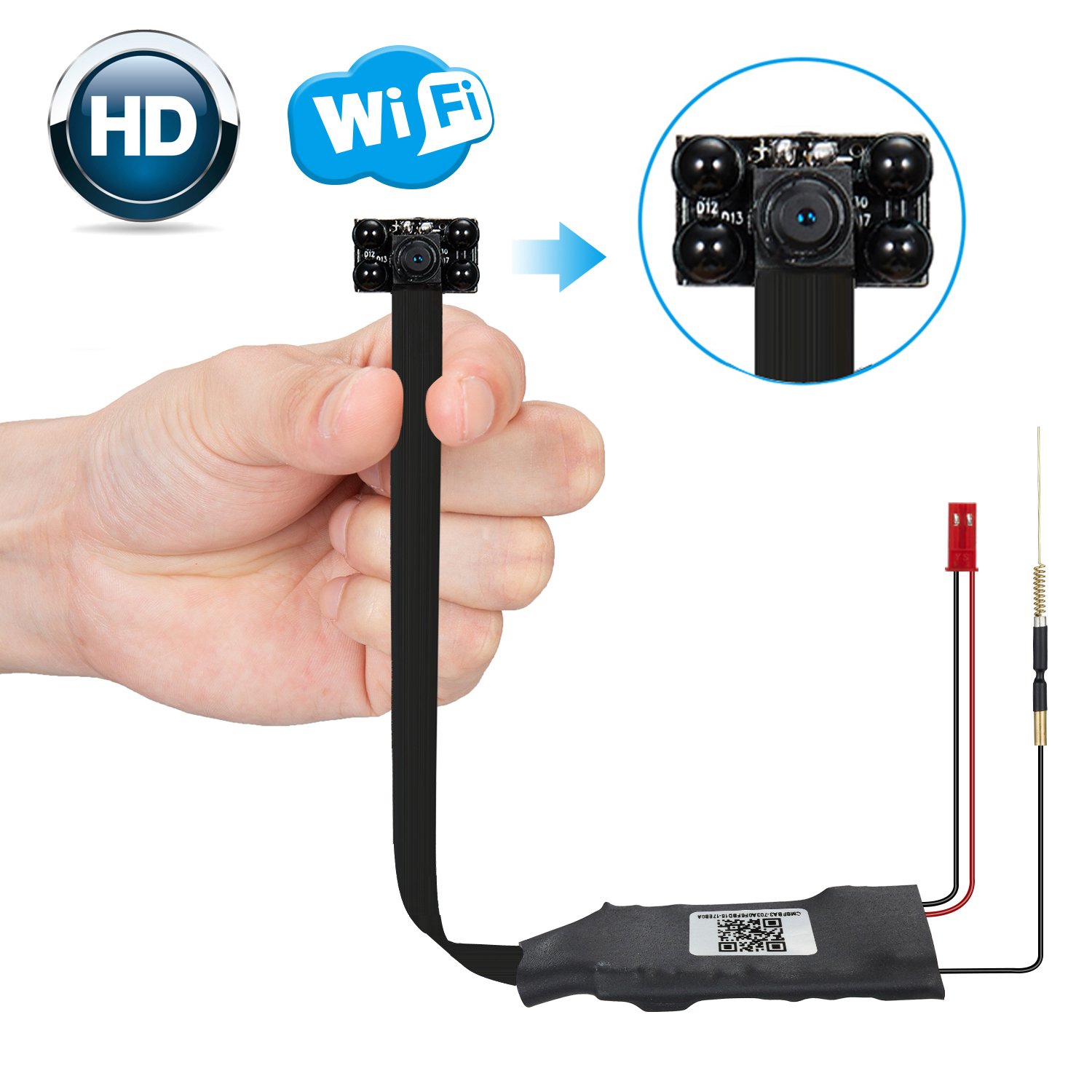 DIY Cam Mini Camera With night vision Wireless Nanny Cam 1080P HD with Motion Detection Security Cameras for Home Office Outdoor