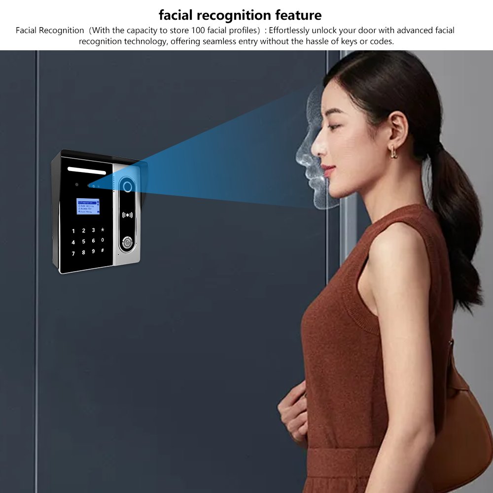Tuya Smart Wifi Video Doorbell7 Inch Ahd Screen App Intercom Visual Intercom System With 1080p Hd Camera
