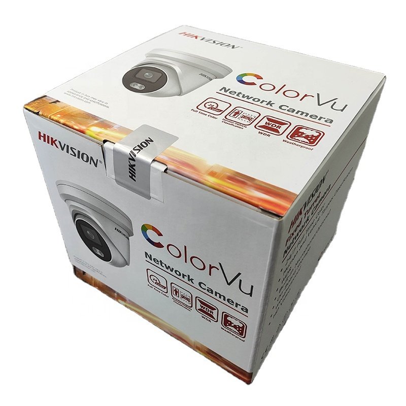 New 4MP DS-2CD2346G2-IU Original hik POE IR Built-in microphone AcuSense Fixed Turret Network Camera