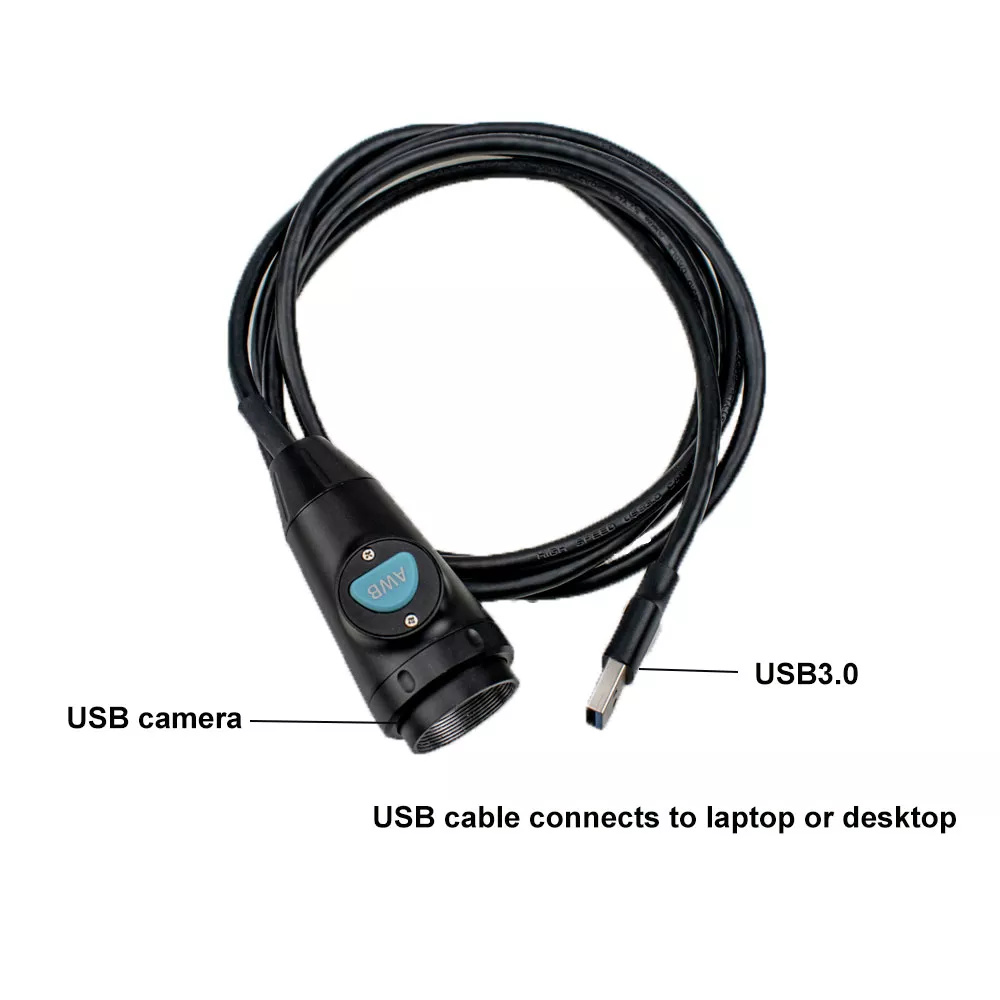 Portable USB Endoscope Camera Small Endoscopy Unit for Animals and Humans Ent Surgeries
