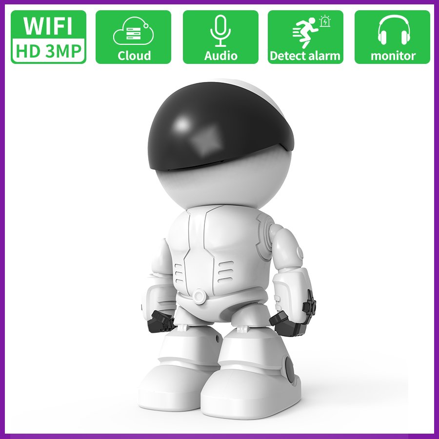 Audube Home Security Camera Smart Home 1080P Wireless Cctv Indoor Wifi Mini Ip Camera Robot Camera AI robot new design