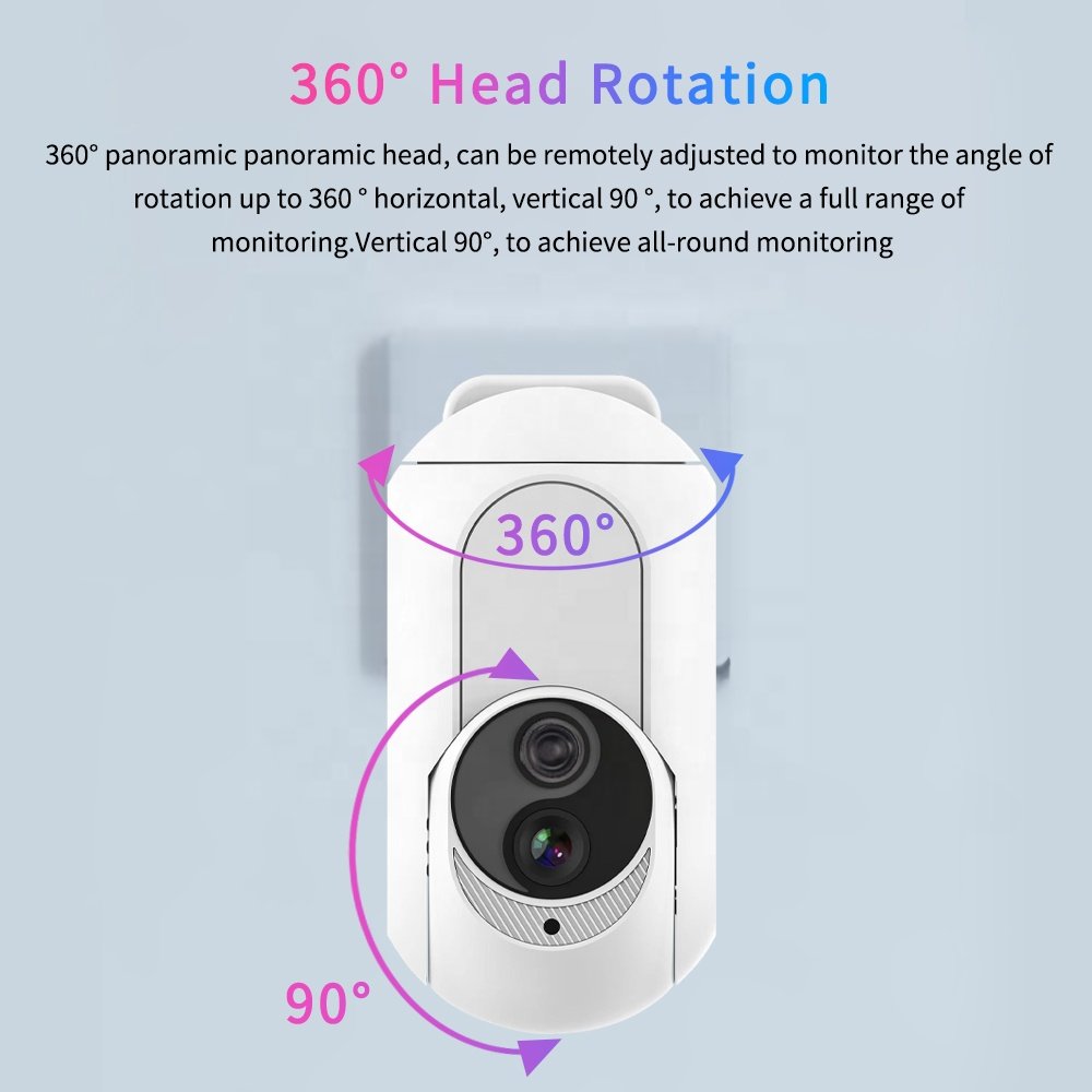 tuya camera HD 1080p 110-220V direct plug in AI Auto tracking smart night vision ptz camera network camera