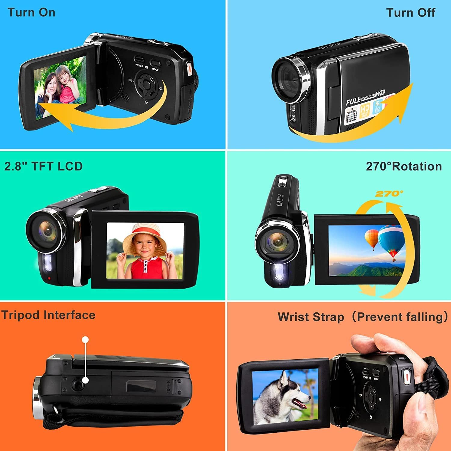 New Appearance 4K Digital Zoom Anti-Shake Vintage Camera Vlogging Mini Camera for Youtube Top1 in Most Popular Digital Camera