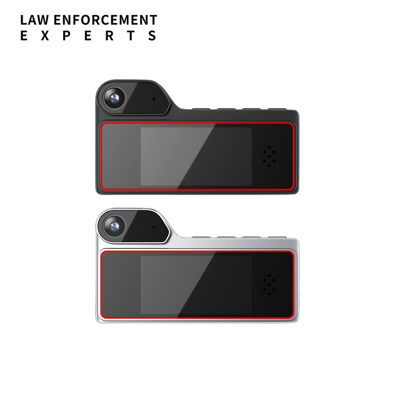 Body Camera Mini Night Vision Camera 1440P 4800MP WiFi 1.9'' Screen