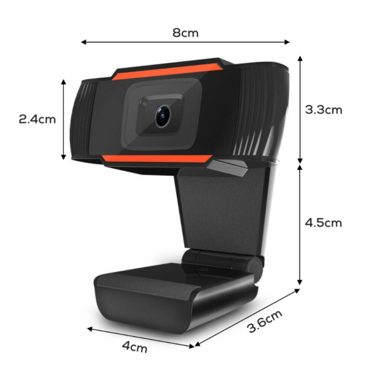 Webcam 1080P HD Webcam PC Computer Camera With Built-in HD Microphone Light Correction Camera 1080 For Live Video Office Work