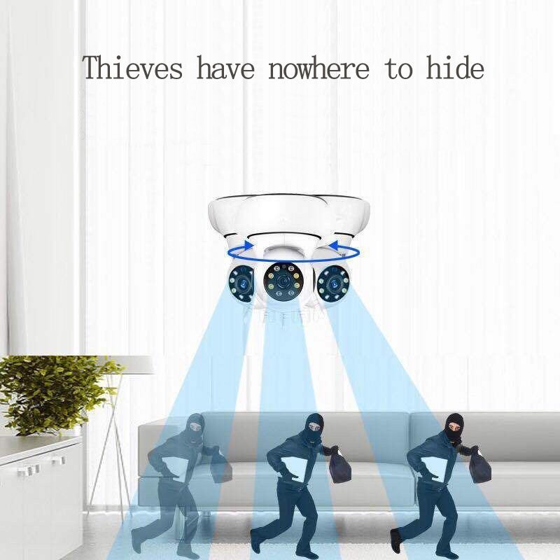 Loosafe Good Quality 720P V380 APP Wireless Night Vision IP Camera Smart Home Security V380 Wifi CCTV Camera