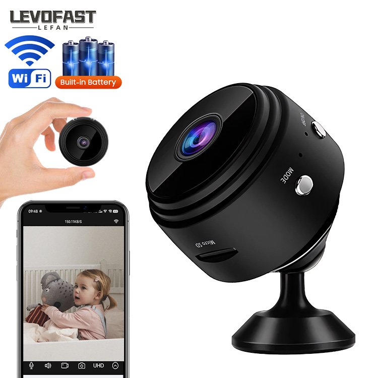 2024 Hot Selling 1080P Night Vision Wifi Mini Wireless Camera Security Most Popular A9 Mini Camera