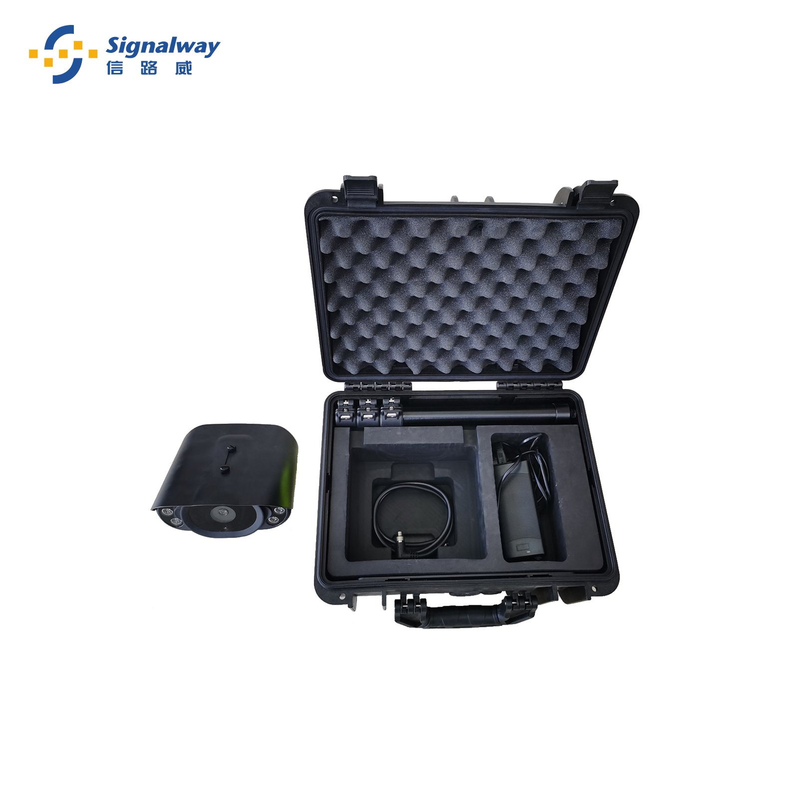 Signalway PCP800V8(P) vehicle speed detection cameras radar speed Segment speed measurement portable security camera