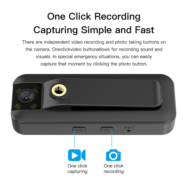 Vstarcam CB77 Lightweight Portable Mini 4G Human Detection Battery Camera Ultra Long Endurance Recording Camera Black 1080P CMOS