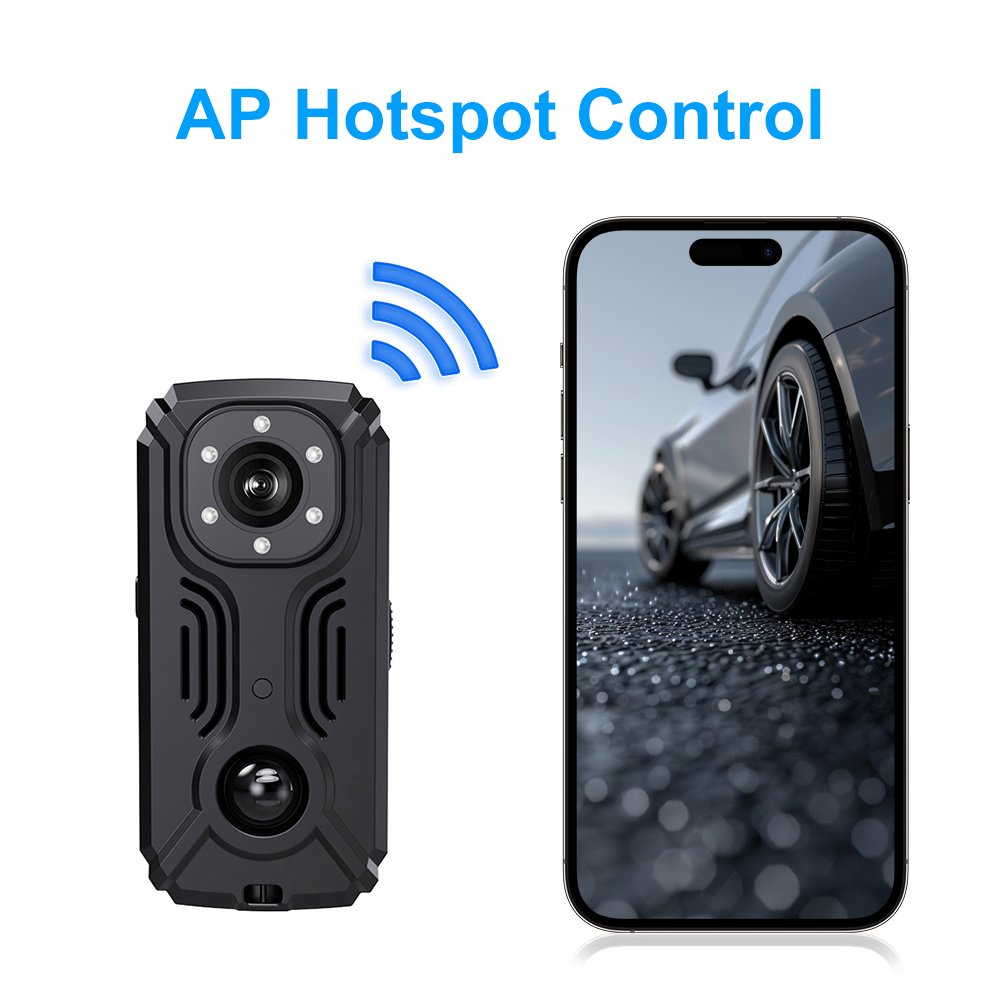 Portable Body Worn Camera MD37 Body Cam PIR Camera WIFI P2P HD1080P Car Video Recorder Outdoor Mini Ip Camera