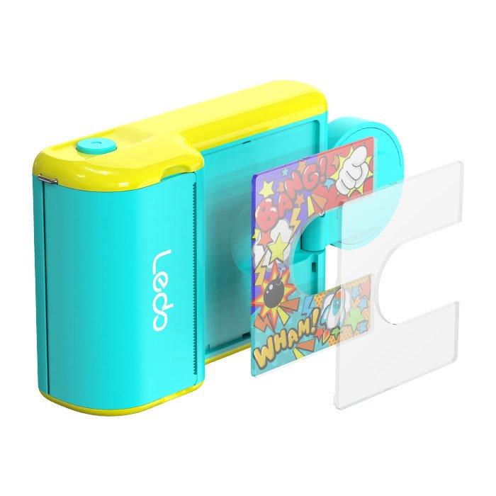 Factory OEM 2.4 Inch Portable Cartoon Mini Instant Printer 1080P HD Children Wireless Print Camera For Christmas Gift