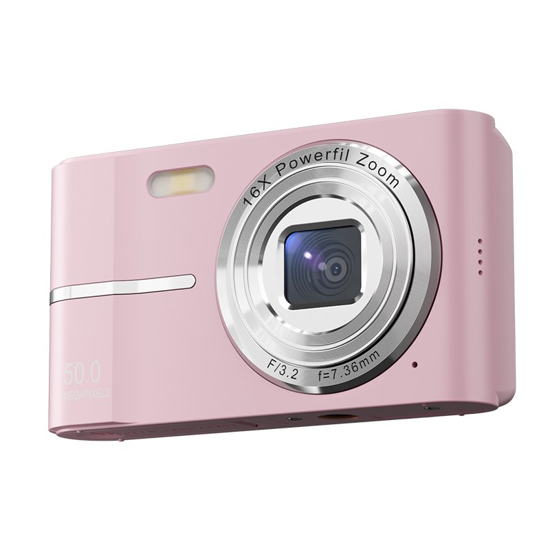 2024 New Arrival M03 Mini Digital Camera 2.4" CMOS Sensor Pink Color Outdoor Action Recording kids camera