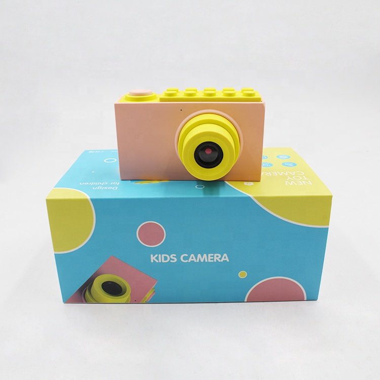 Waterproof mini 2 inch ips display kids digital video camera for children
