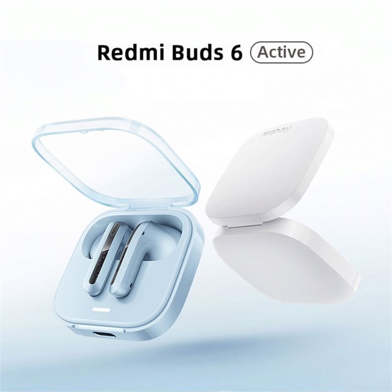 Original Redmi Buds 6 Active TWS Earphone Bluetooth 5.4 30H Long Battery Life 5 Buds 6 Wireless Headphone Headset