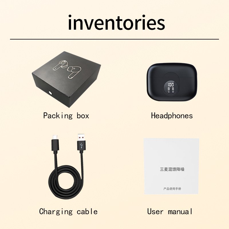 Hot Selling New ANC ENC Active Noise Cancelling Gaming Wireless Tws Mini Hifi Earbuds Gaming Earphones Headphones
