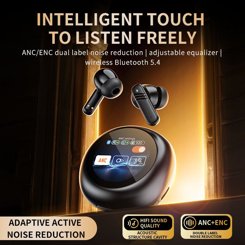 best price trending product tws earphones noise cancelling tws earphones headphones with digital display