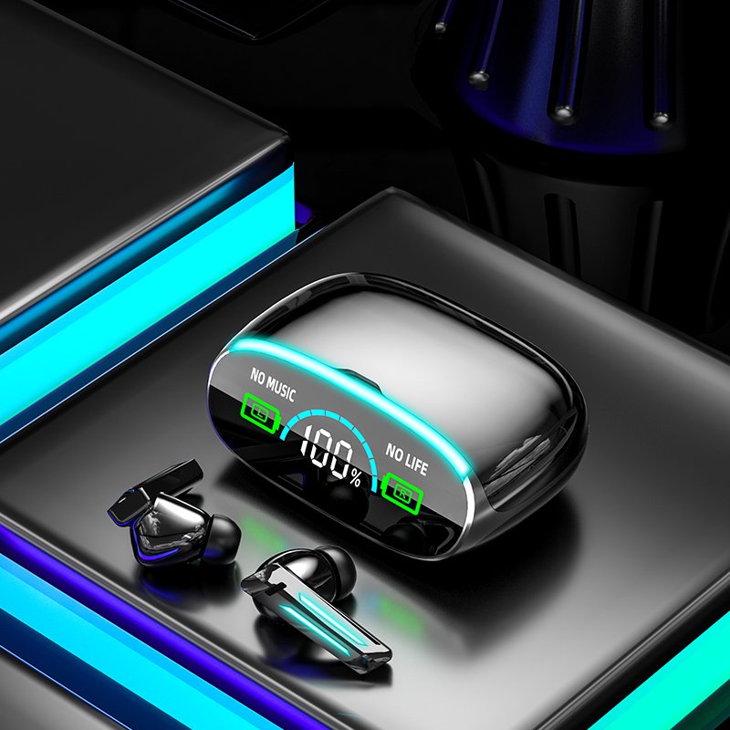 New Product Noise Cancel True Wireless Led Display LED M39 TWS Earbuds Powerbank Earphone
