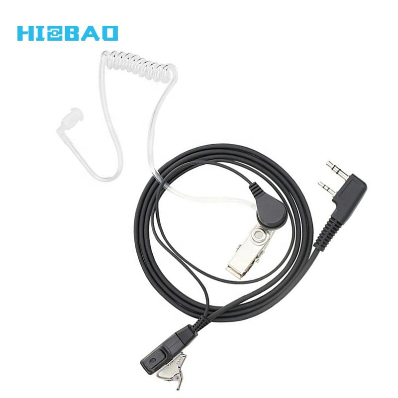 FBI Air Tube Headset Earphone For Walkie Talkie And Two Way Radio