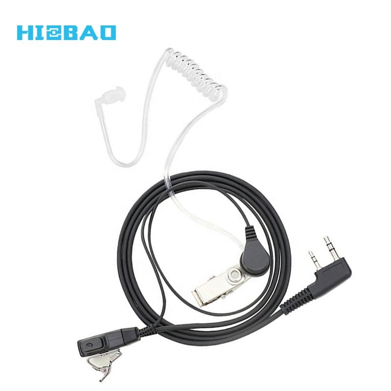FBI Air Tube Headset Earphone For Walkie Talkie And Two Way Radio