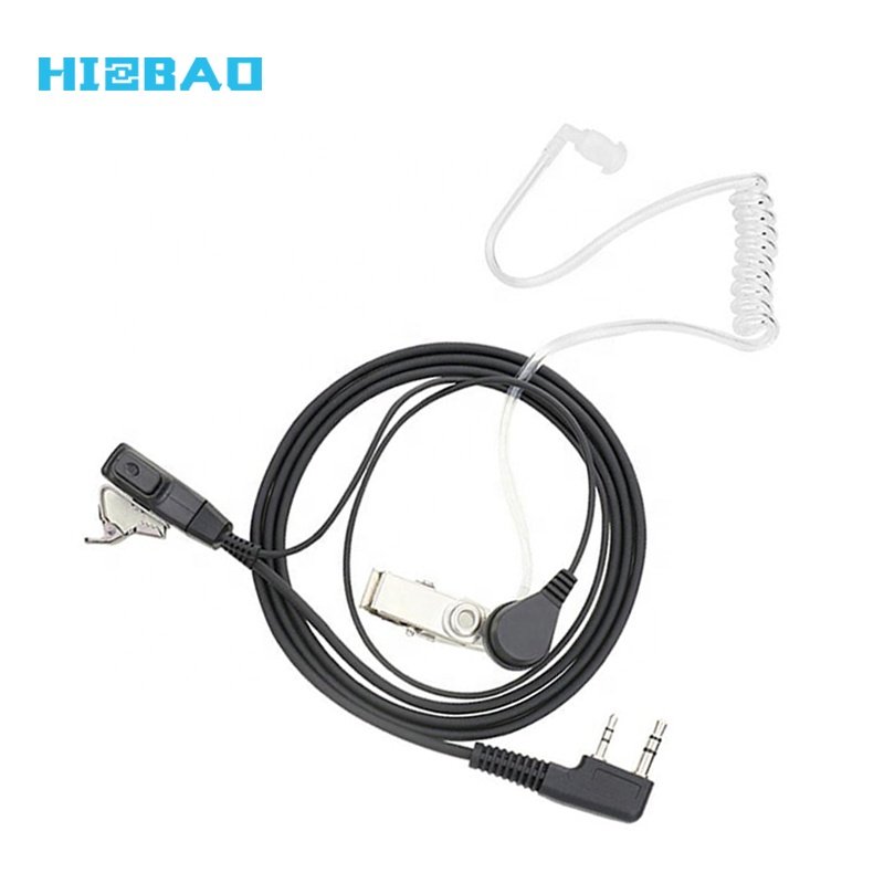 FBI Air Tube Headset Earphone For Walkie Talkie And Two Way Radio