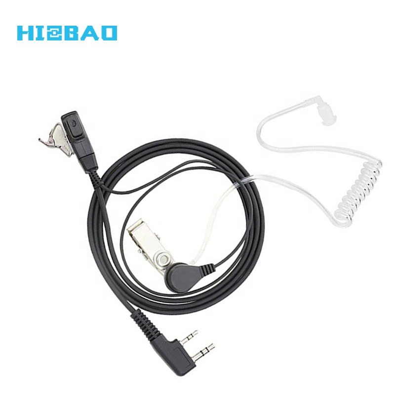 FBI Air Tube Headset Earphone For Walkie Talkie And Two Way Radio