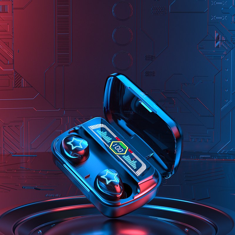 2024 High Quality Gaming Mini Tws Earphone AS-07 Wireless Earbuds f9 m10 m19 X15