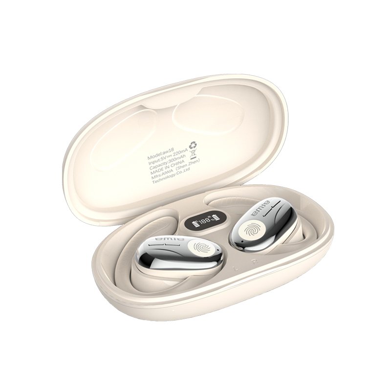 YB081 OWS Waterproof TWS Earphones Wireless Bluetooth 5.3 Dual Microphone ENC Noise Cancelling for Sports Headphones JL Chipset