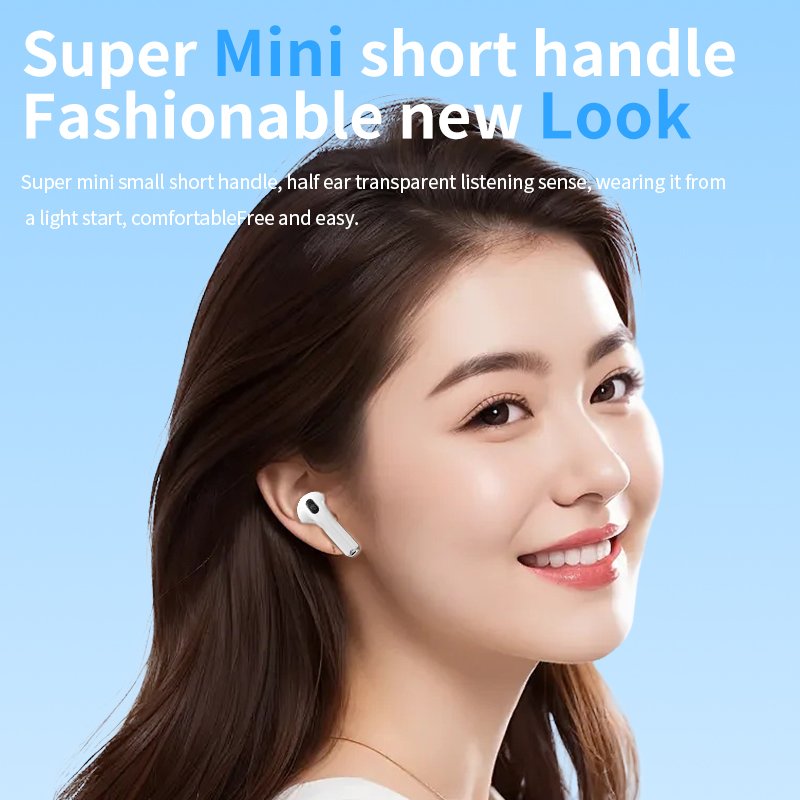Popular BT Earbuds Music Earphones LCD Color Touch Screen Headphones Noise Cancelling Wireless Earphone A10 A11 A12 Pro