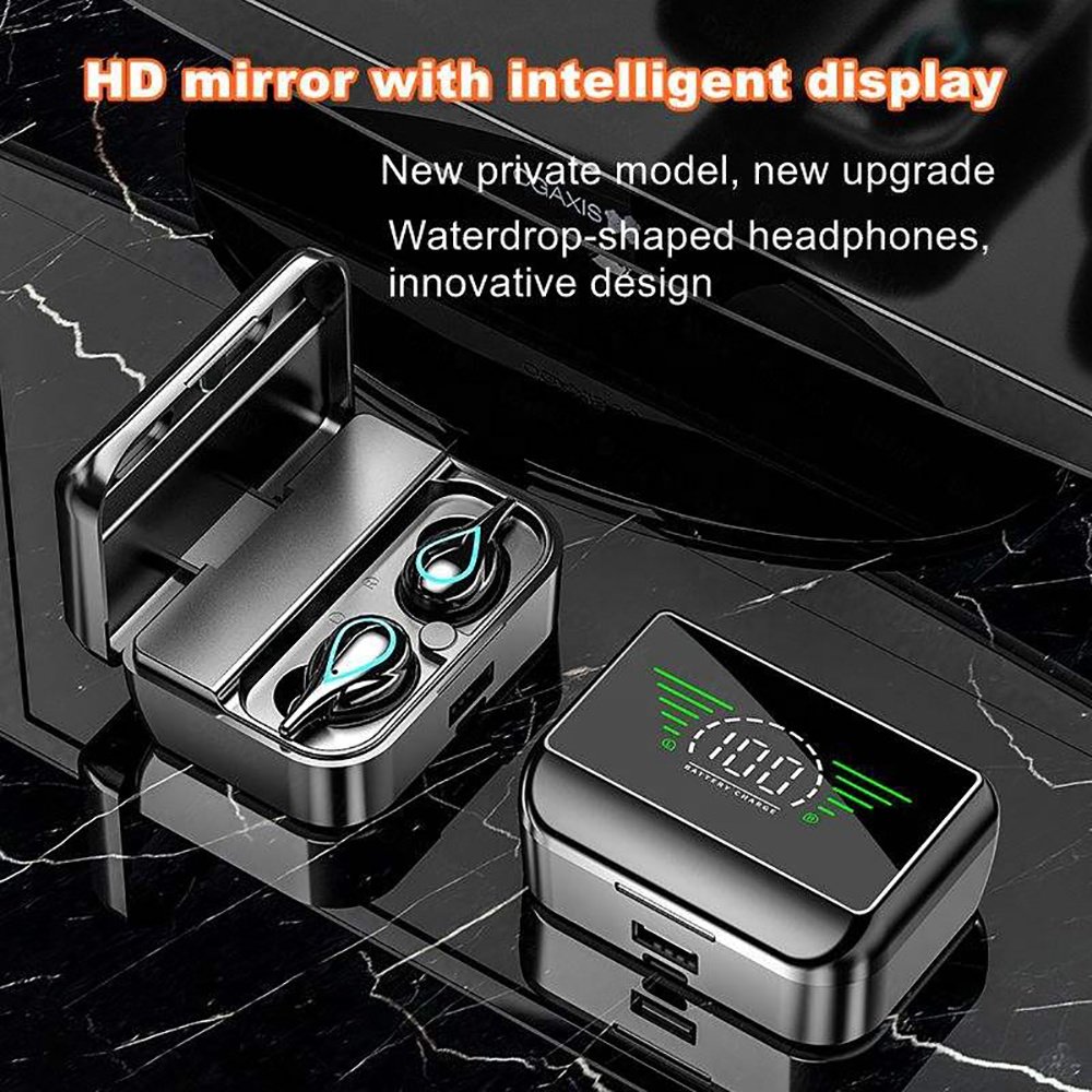 New Arrival M50 TWS BT V5.3 Earphones Wireless Sport Running Headphones Stereo Gaming Headsets