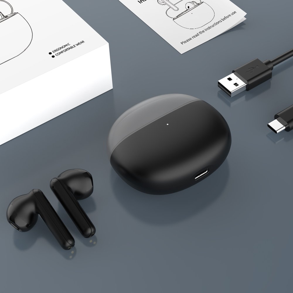 Kvance dual mic enc fast charging wireless earphone 60ms low latency gaming tws wireless earbuds new tws earphones