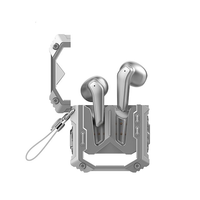 Custom Color Logo TWS Gaming Transparent Bluetooth Earbuds Wireless Earphone