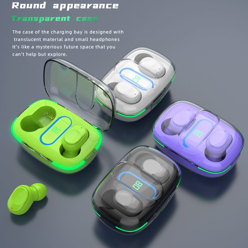 Special offer Y90 Digital power display earphone True wireless High quality sound Touch control in-ear TWS gaming earphone