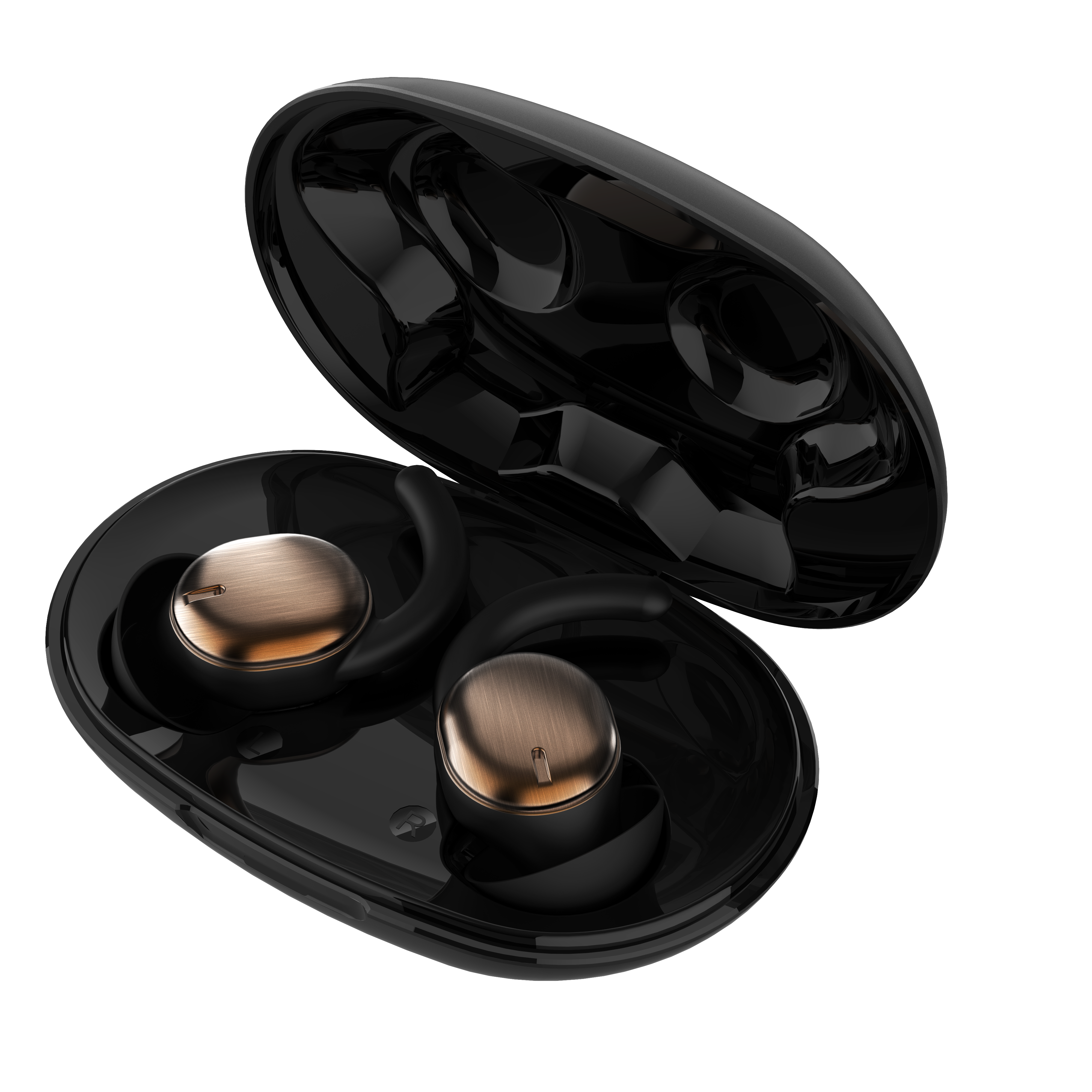 Hot Sales 7hours Working Time Ear Clip: Non-Noise Cancelling TWS Earphones & Headphones