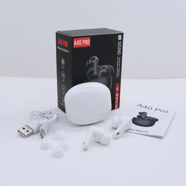in Ear Headphones with Premium Sound Earbuds ANC ENC Double Noise Cancelling Headsets TWS