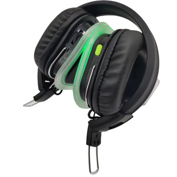 F39 led customized logo wireless stereo noise cancelling headphones for party