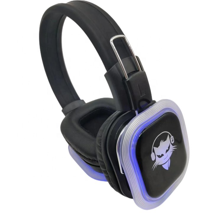 F39 led customized logo wireless stereo noise cancelling headphones for party