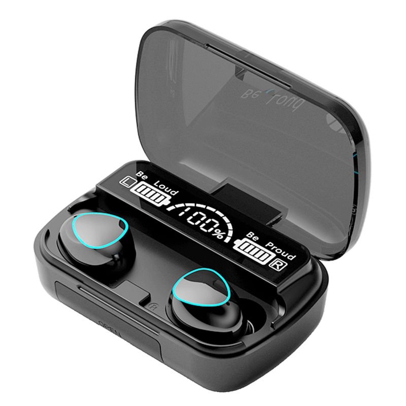 Quick Delivery M10 Tws Earbuds Led Display Gaming Headsets Noise Cancelling Earphones Waterproof Headphones with Power Bank