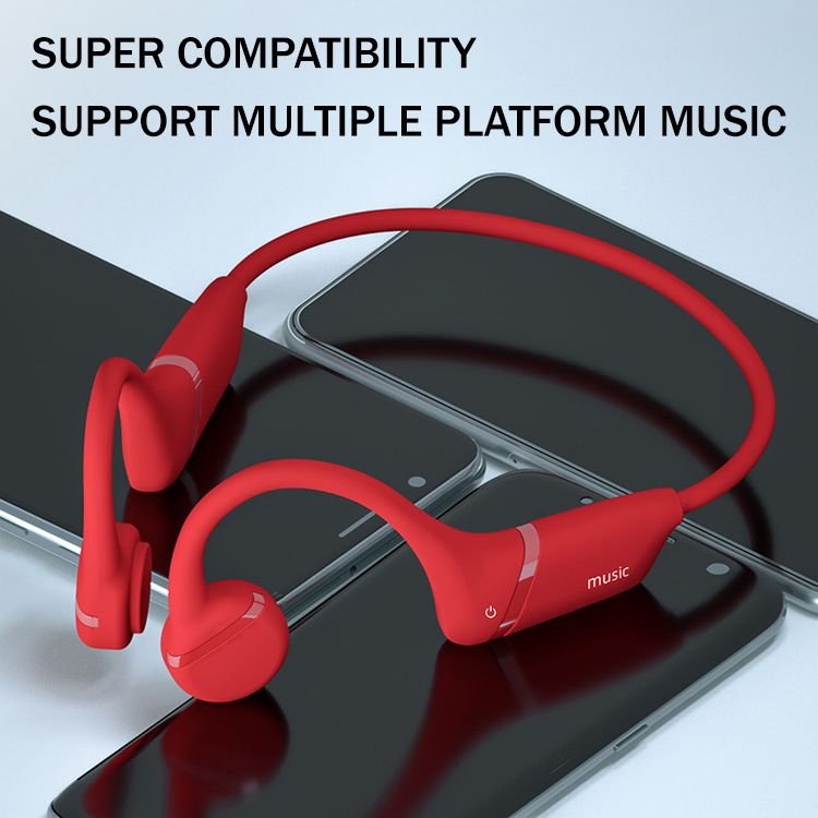 Factory Direct sale new design Rechargeable Bone Conduction Headphone wireless waterproof Earphone