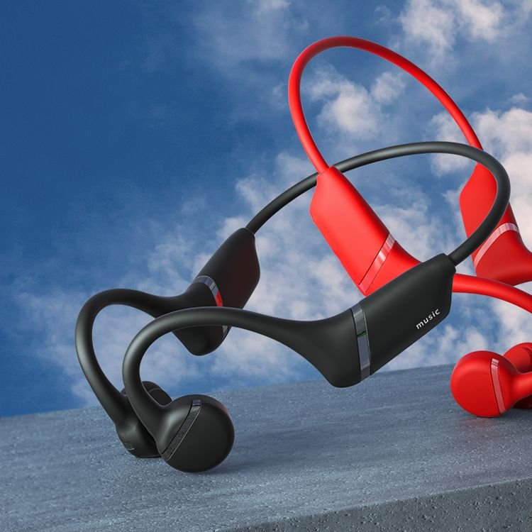 Factory Direct sale new design Rechargeable Bone Conduction Headphone wireless waterproof Earphone
