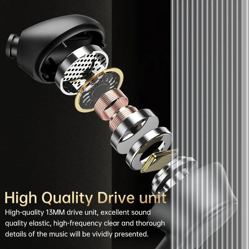 2024 T68 Pro TWS Touch Screen LCD ANC Wireless Earbuds Noise Cancell earphone Bluetooth 5.3 Support APP Long battery life HiFi