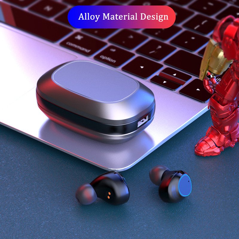 G16 TWS Earphone Wireless IPX7 Waterproof TWS Earbuds HIFI Sound Noise Cancelling Headphones Auriculares With 2000mAh Power Bank