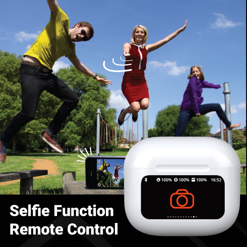 Latest Smart electronic gadgets Touch screen Anc Enc High Quality Noise Cancellation Tws Earphone Mini Earbuds Bt 5.3 Headphone
