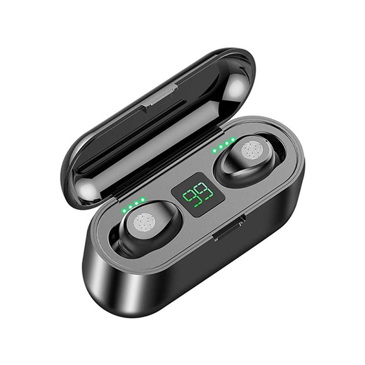 2000mah Power Bank Charging Box Earphones Plug Wireless Cuffie Noise Cancelling Earphones Auriculares Inalambricos Headphones