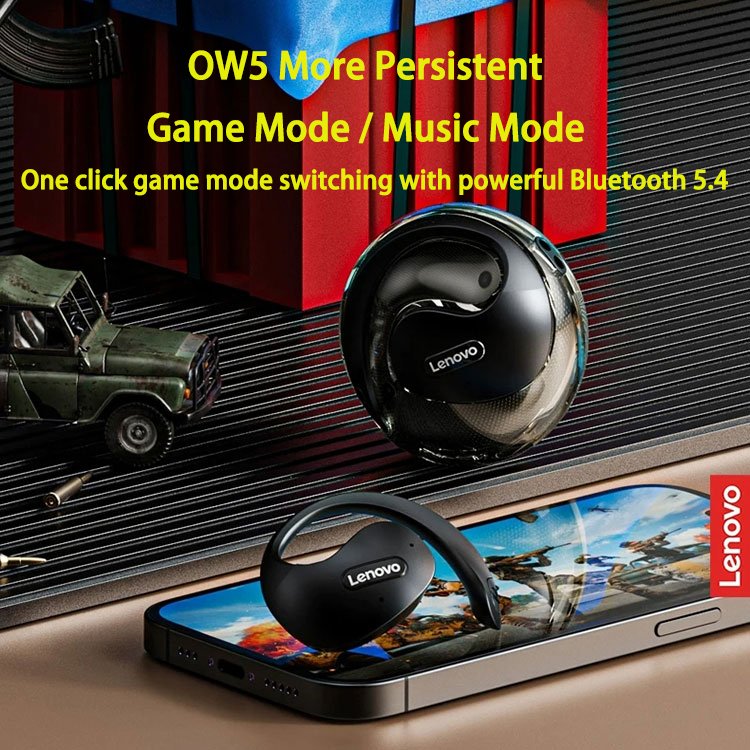 Original Lenovo X15 PRO II Ear hook earbuds bt 5.4 hifi stereo bass Open air conduction Waterproof Sports tws Wireless earphones